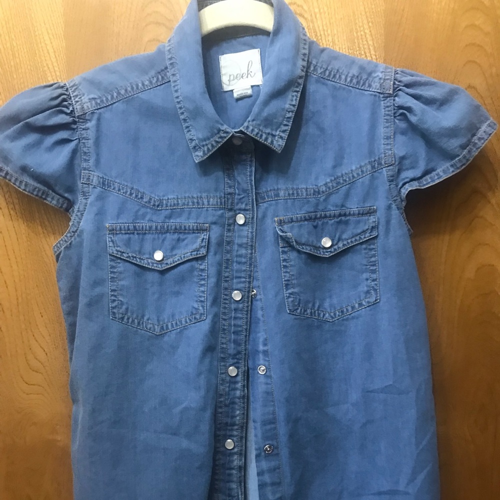 Denim top